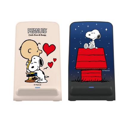 스누피 고속 무선충전기 스탠드거치대 SQ1000C