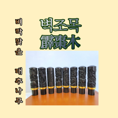 벽조목 인감도장 개인도장 고급도장 리뷰후기