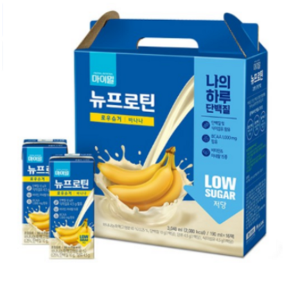마이밀 마시는 뉴프로틴 로우슈거 바나나맛
