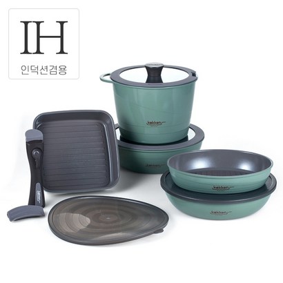 팰러스 IH 인덕션 올리브 스마트핸들 냄비 프라이팬 11P 리뷰후기