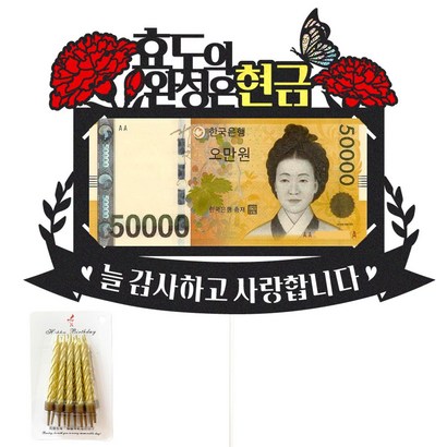 비비드레인 용돈 케이크토퍼생일초