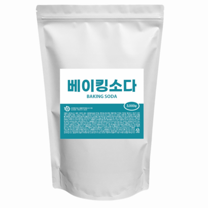 깨끗한 환경을 위한 베이킹소다 탄산수소나트륨 중조 냄새제거 기름때제거 탈취효과 잡내제거 리뷰후기