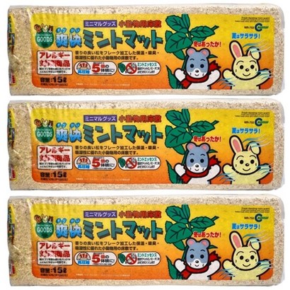기타 마루칸 소동물베딩 컬러믹스 박하향 x3개