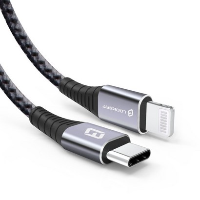 룩스핏 USB C to 라이트닝 고속충전케이블