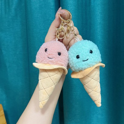 세아 아이스크림 키링 열쇠고리 에어팟 인형 버즈 차키 홀더 가방 열쇠고리