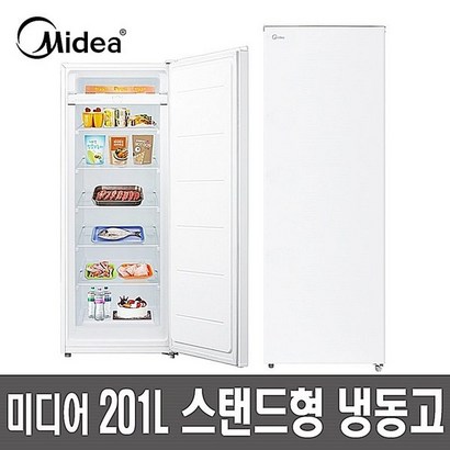 스탠드냉동고 CF-W201L 냉동고 화이트 201L 성에방지 리뷰후기