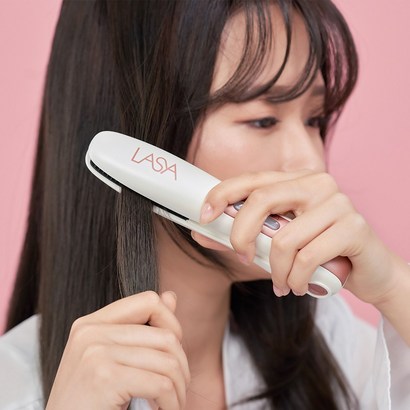 라샤 충전식 휴대용 무선 고데기 루루스타일러