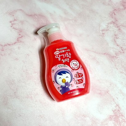 뽀로로 가 따온 어린이 치약 바나나향 딸기향