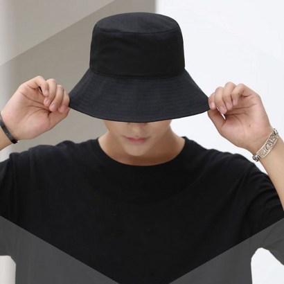 S2B2 빅사이즈 벙거지 무지 버킷햇 사이즈조절 대두모자