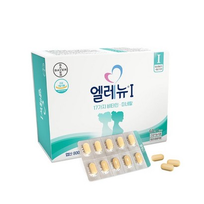 바이엘 엘레뉴 1단계 120정 개별포장 리뷰후기