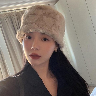 토끼털 알래스카모자 페이크털모자 겨울모자 겨울털모자 방한모자 페이크털모자 여성겨울모 벙거지 방한모자