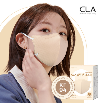 CA 슬림핏 KF94 보건용 새부리형 대형 컬러 마스크 리뷰 후기