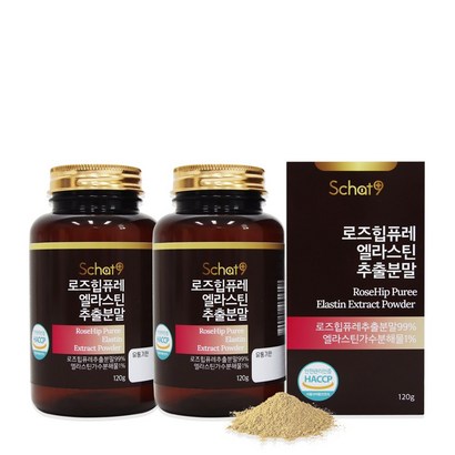 스캇나인 로즈힙 퓨레 엘라스틴 추출물 농축 분말