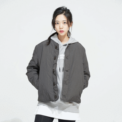 AY 여성 누빔 퀼팅 자켓 경량 패딩