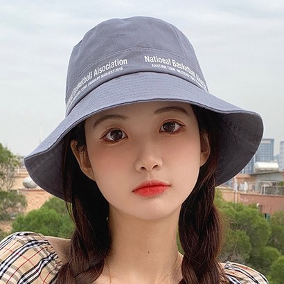 데이즈원 여성 학생 벙거지 모자 버킷햇 챙모자