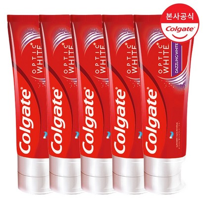 콜게이트 옵틱화이트 다즐링 화이트 치약