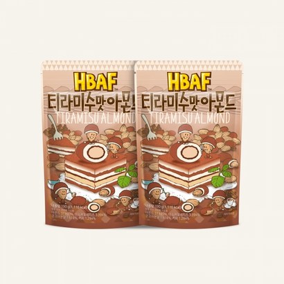 HBAF 티라미수맛 아몬드