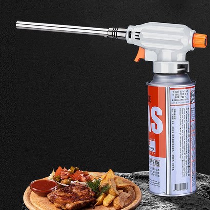 티렉스 원터치 자동점화 롱 부탄 가스 토치 KN-05035