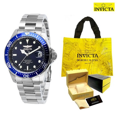 INVICTA 한국공식수입원 정품 인빅타 ROFESSIONA 남여공용 캘린더 메탈시계 9204