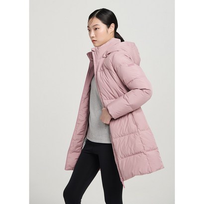블랙야크 여성 중기장 가볍고 따뜻한 신축성 좋은 B컴피다운자켓 1BYAW1504