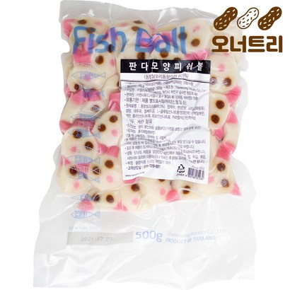 오너트리 팬더모양 피쉬볼 캐릭터 어묵 동물모양 오뎅 아이들 간식 리뷰후기