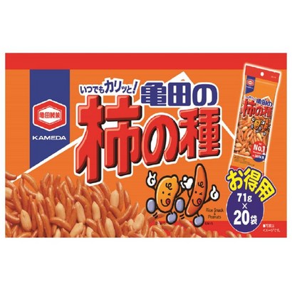 카메다 카키노타네 감씨앗 땅콩 스낵 믹스 간식 x20봉입 Kaeda Kaki no Tane
