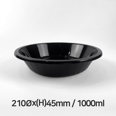 일회용 중화면용기 중화용기 BW-2145 소 블랙 중화용기 짜장용기 사출중화면용기 400개 뚜껑별도 리뷰 후기