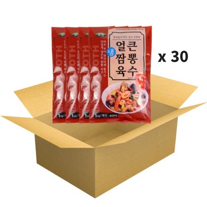 초정 짬뽕육수 1박스 리뷰후기