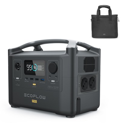 에코플로우 리버프로 EcoFow EF RIVER Pro 휴대용 파워스테이션 대용량배터리 600W 720Wh 리튬이온 고속충전 캠핑 낚시 차박 드론 야외작업 리뷰후기