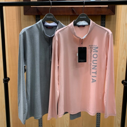 마운티아 마운티아 NC05 여성 반집업 파블로티셔츠