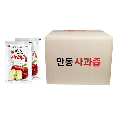 안동사과즙 저온살균 무첨가 사과 착즙 벌크 자꾸먹고싶은안동사과즙