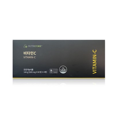 뉴트리코어 비타민C 60정 4병