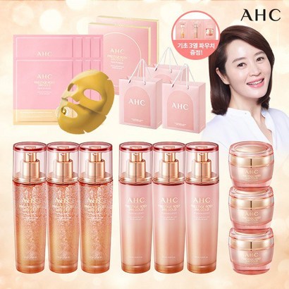 AHC 에스테틱 스파동일 24K 로지골드 풀기초