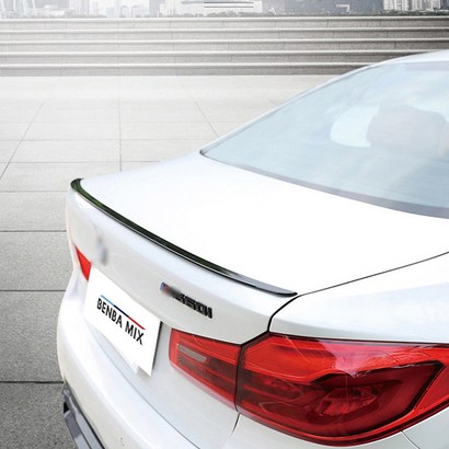 BMW G30 5시리즈 심플형 블랙 스포일러 리뷰후기