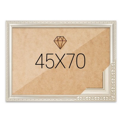 보석십자수액자 45x70 고급형 댄디실버