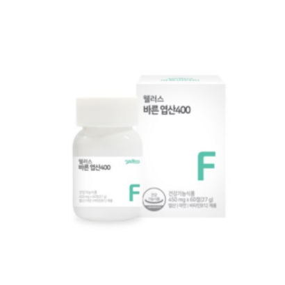 웰러스 바른 엽산400