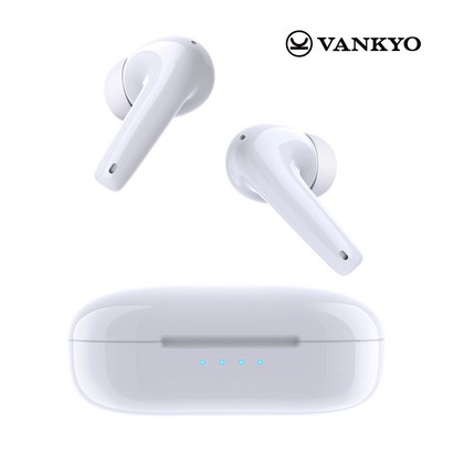 VANKYO N10 ANC 액티브 노이즈캔슬링 ENC 통화 노이즈캔슬링 tye-c&무선충전 블루투스 이어폰 30시간 재생 초경량