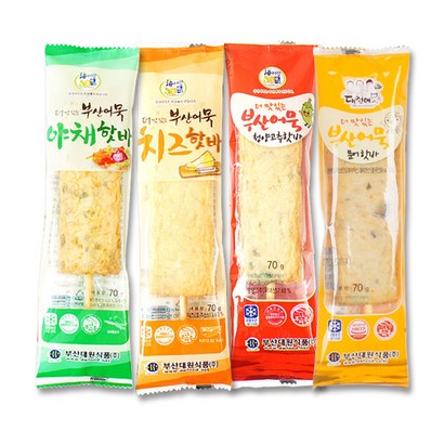 부산대원어묵 핫바4종 골라담기