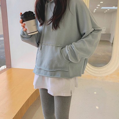페타리지 엉덩이 힙 가림 페이크 레이어드 레깅스 스커트