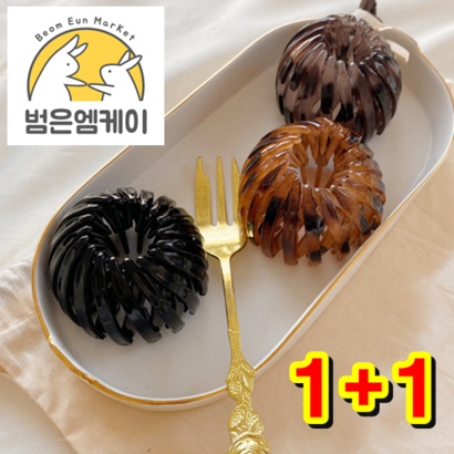 만두 집게핀 올림머리 똥머리 포니테일 업스타일 올가미 반묶음 헤어망 당고머리 딤섬핀