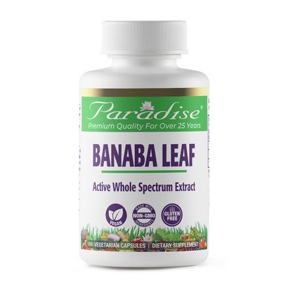 파라다이스 허브 aradise Herbs Banaba eaf 바나바 리프 잎 180캡슐