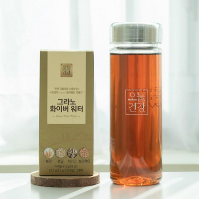 오늘건강 그라노 화이버 워터 식이섬유 물에 타먹는 물대용 카페인없는 차