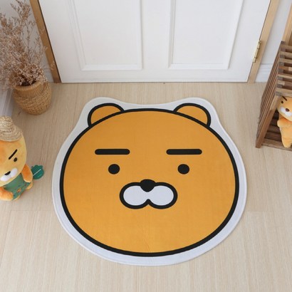 카카오프렌즈 페이스 미니러그_나는라이언 리뷰후기