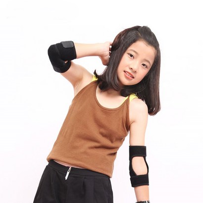 인라인 스케이트보드 롱보드 어린이 주니어 아동 초등생 자전거 7세 10세 벨크로 찍찍이 팔꿈치보대 2개
