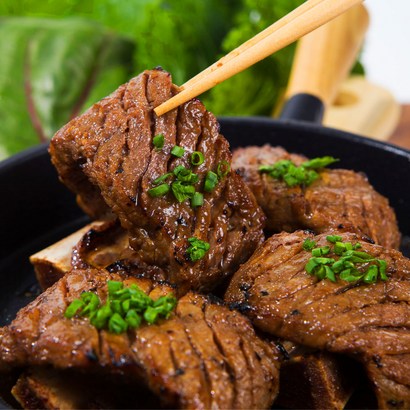 푸드코스트 소 부채살 양념 이동 갈비 구이 리뷰후기