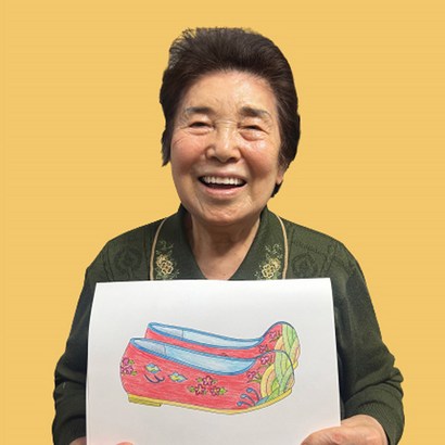 할머니 어른 어르신 노인 시니어 성인 치매 예방 쉬운 색칠 공부 놀이 컬러링 컬러링북 색연필
