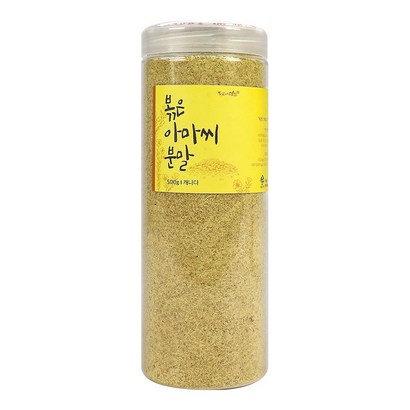 두손애약초 볶은아마씨분말