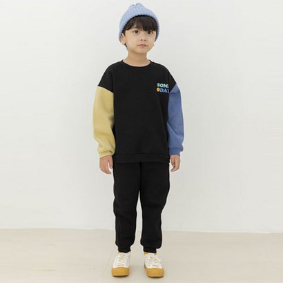 바브키즈 썸데이 맨투맨 상하