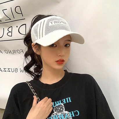 여성용 스포츠 썬캡 리뷰 후기
