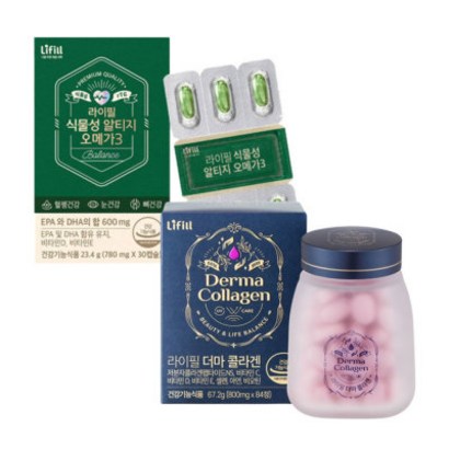 라이필 더마콜라겐 84정X3개/조여정콜라겐/식약처인증/비타민CDE/미네랄/달톤/비오틴/아연